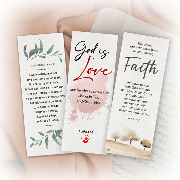 Bookmarks - English (min. 8 pcs)
