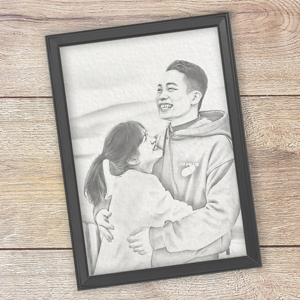 Customised Photo to Artwork Print with Frame